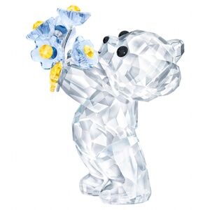 Swarovski Kris Bear - Forget-me-not NIB